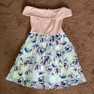 Off the shoulder dress